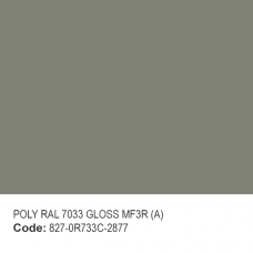 POLYESTER RAL 7033 GLOSS MF3R (A)